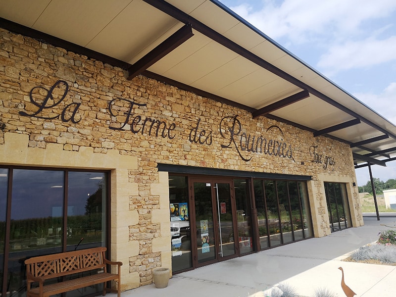 Foie gras du Périgord : Roumevies nouveau bâtiment